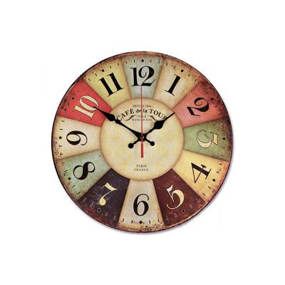 Black Walls Clock Silent Ticking