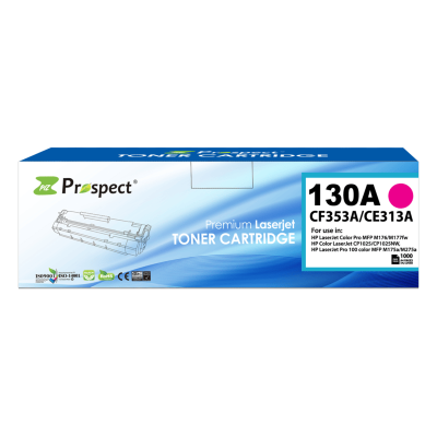  بروسبكت 126A طقم CE310A CE311A CE312A CE313A مجموعة احبار متوافقة ( اسود، أزرق، أصفر، أرجواني، 4-عبوات )