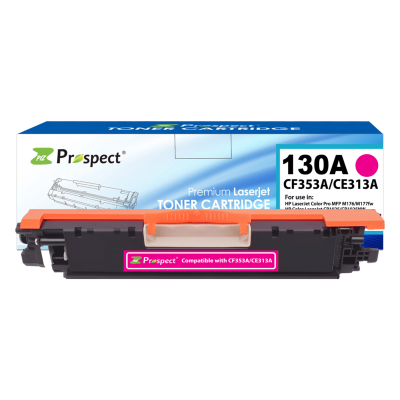  بروسبكت 126A طقم CE310A CE311A CE312A CE313A مجموعة احبار متوافقة ( اسود، أزرق، أصفر، أرجواني، 4-عبوات )