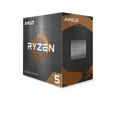 معالج AMD Ryzen 5 طراز 5500 الجيل الخامس - 6 أنوية وسرعة 4.2 جيجاهرتز كاش 19MB سوكت AM4 - علبة رسمية