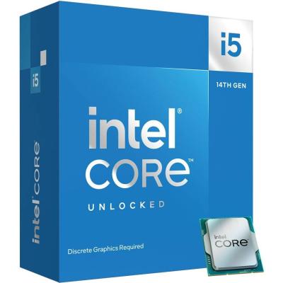 معالج Intel Core i5-14600K بسرعة تصل إلى 5.30 جيجا هرتز، LGA 1700 الجيل الرابع عشر، 14 نواة و20 خيط، ذاكرة تخزين مؤقت 24 ميجا بايت