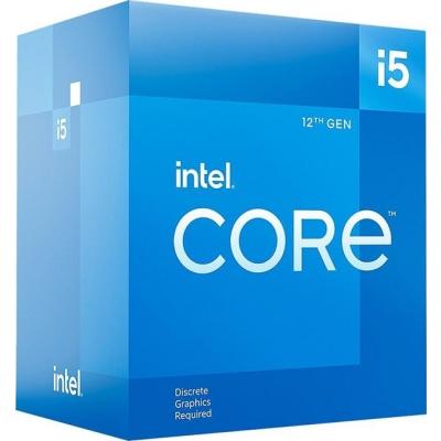 معالج كمبيوتر مكتبي Intel Core i5-12400F من الجيل الثاني عشر Alder Lake ، 6 نوى إجمالية ، 12 خيطًا ، ذاكرة تخزين مؤقت 18 ميجابايت ، تردد أساسي 2.5 جيجاهرتز تصل إلى 4.4 جيجاهرتز ، مقبس LGA 170