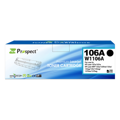  بروسبكت W1106A 106A خرطوشة حبر ليزر اسود متوافقة 
