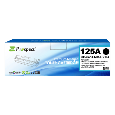  بروسبكت 125A طقم CB540A CB541A CB542A CB543A مجموعة احبار متوافقة ( اسود، أزرق، أصفر، أرجواني، 4-عبوات )
