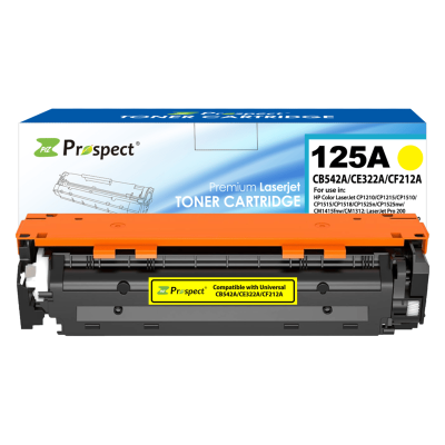  بروسبكت CB542A 125A خرطوشة حبر ليزر أصفر متوافقة