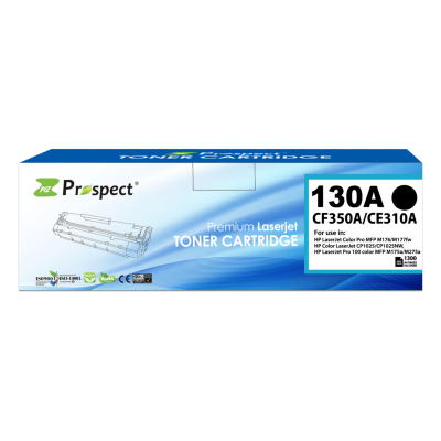  بروسبكت 126A طقم CE310A CE311A CE312A CE313A مجموعة احبار متوافقة ( اسود، أزرق، أصفر، أرجواني، 4-عبوات )