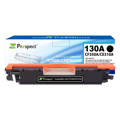  بروسبكت 126A طقم CE310A CE311A CE312A CE313A مجموعة احبار متوافقة ( اسود، أزرق، أصفر، أرجواني، 4-عبوات )