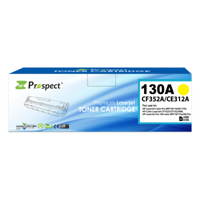  بروسبكت 126A طقم CE310A CE311A CE312A CE313A مجموعة احبار متوافقة ( اسود، أزرق، أصفر، أرجواني، 4-عبوات )