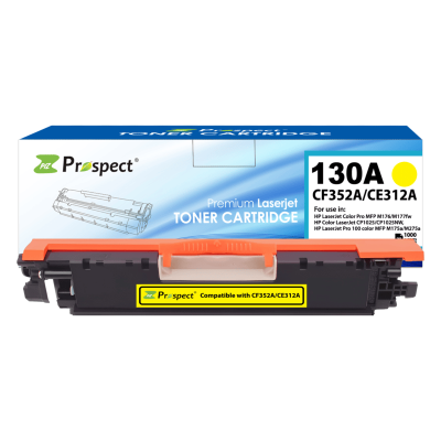  بروسبكت 126A طقم CE310A CE311A CE312A CE313A مجموعة احبار متوافقة ( اسود، أزرق، أصفر، أرجواني، 4-عبوات )