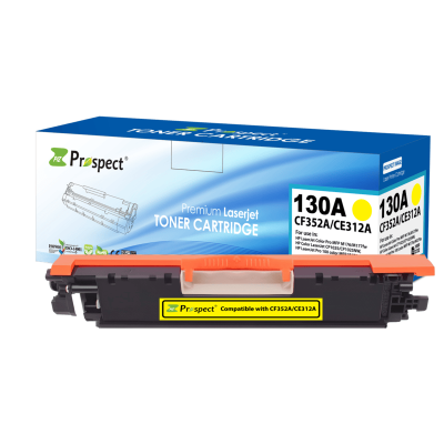  بروسبكت 126A طقم CE310A CE311A CE312A CE313A مجموعة احبار متوافقة ( اسود، أزرق، أصفر، أرجواني، 4-عبوات )