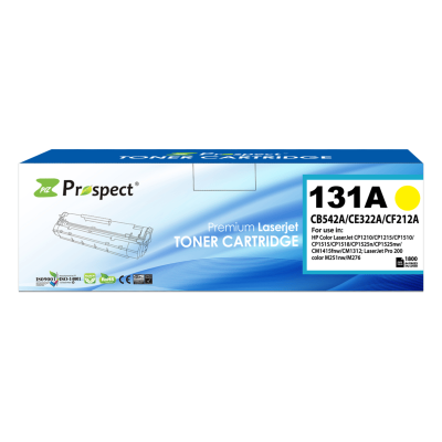  بروسبكت CF212A 131A خرطوشة حبر ليزر أصفر متوافقة 