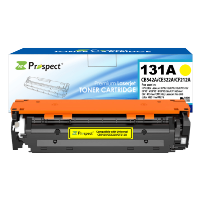  بروسبكت CF212A 131A خرطوشة حبر ليزر أصفر متوافقة 