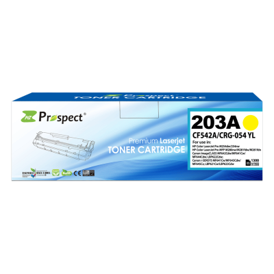  بروسبكت CF542A 203A خرطوشة حبر ليزر أصفر متوافقة 