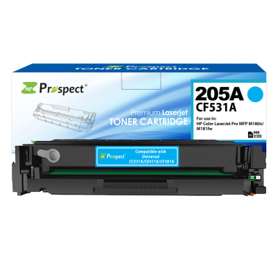  بروسبكت CF531A 205A خرطوشة حبر ليزر أزرق متوافقة