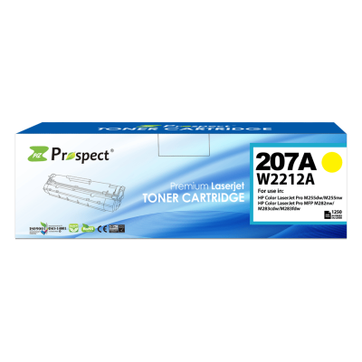  بروسبكت W2212A 207A خرطوشة حبر ليزر أصفر متوافقة