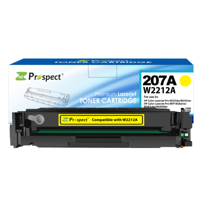  بروسبكت W2212A 207A خرطوشة حبر ليزر أصفر متوافقة