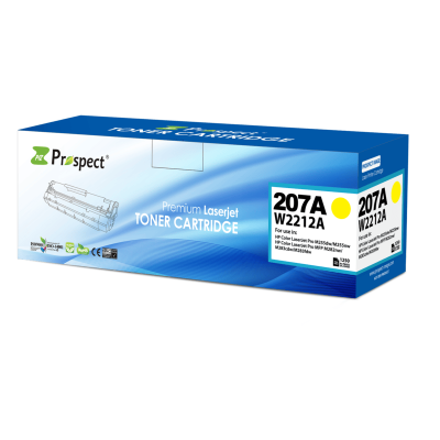  بروسبكت W2212A 207A خرطوشة حبر ليزر أصفر متوافقة