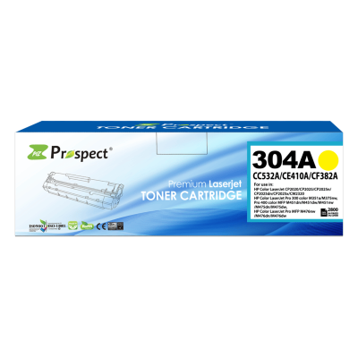  بروسبكت  CC532A 304A خرطوشة حبر ليزر أصفر متوافقة