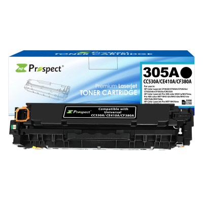  بروسبكت  CE410A 305A خرطوشة حبر ليزر أسود متوافقة