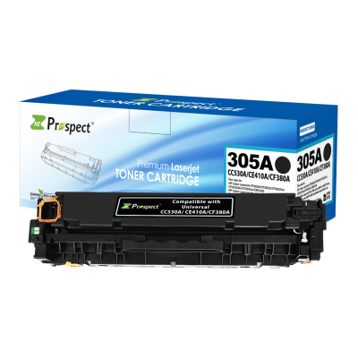  بروسبكت  CE410A 305A خرطوشة حبر ليزر أسود متوافقة