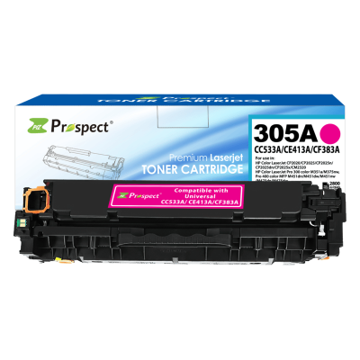  بروسبكت  CE413A 305A خرطوشة حبر ليزر أرجواني متوافقة
