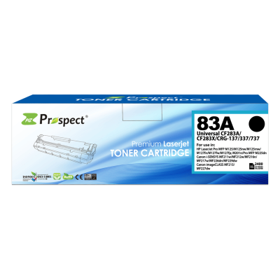 بروسبكت CF283A 83A خرطوشة حبر ليزر أسود بديلة 