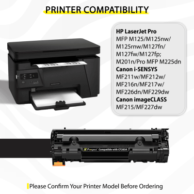 بروسبكت CF283A 83A خرطوشة حبر ليزر أسود بديلة 