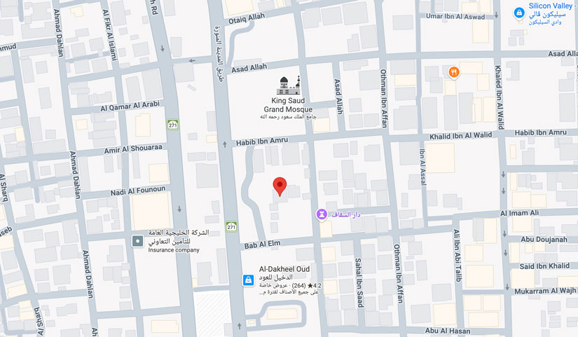 Office location map